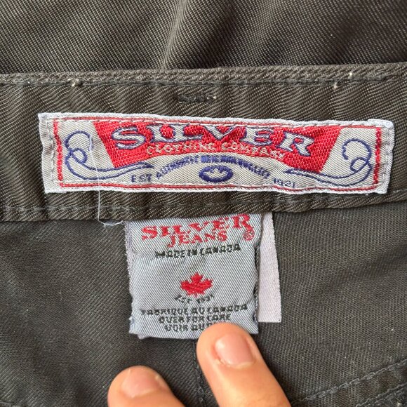 Vintage Silver Jeans Flared Denim 28/30 - Picture 4 of 4